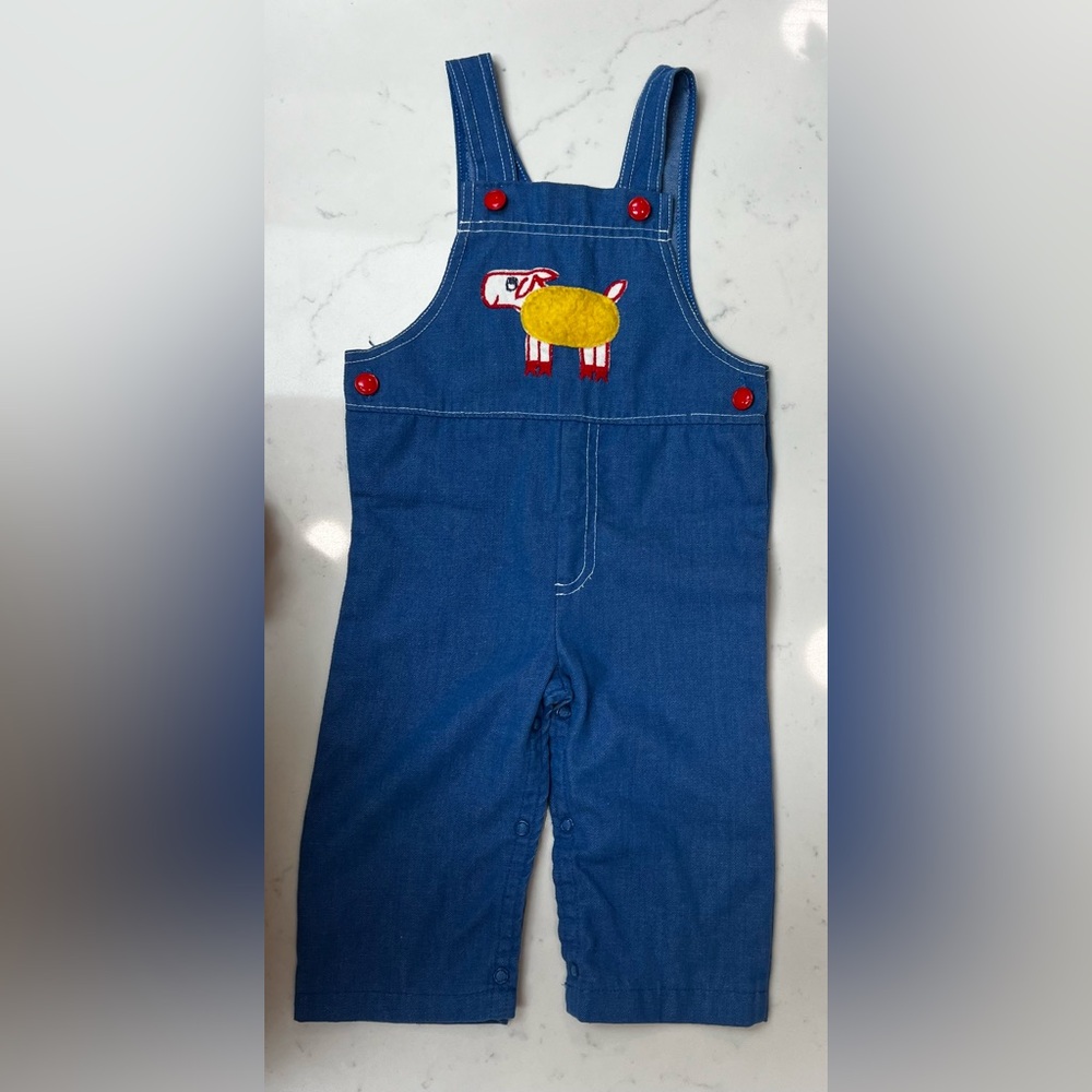 Vintage 18mo carters overalls